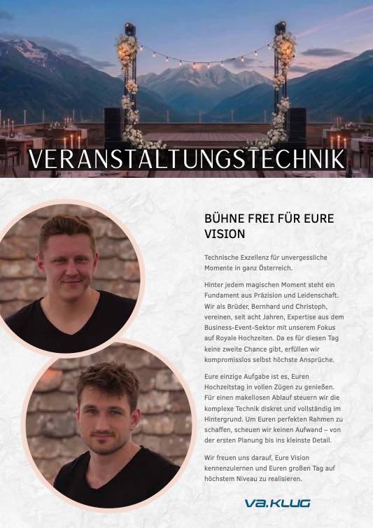 Veranstaltungstechnik Klug – Magazinseite 24
