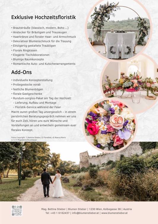 Blumen Stieber – Magazinseite 33