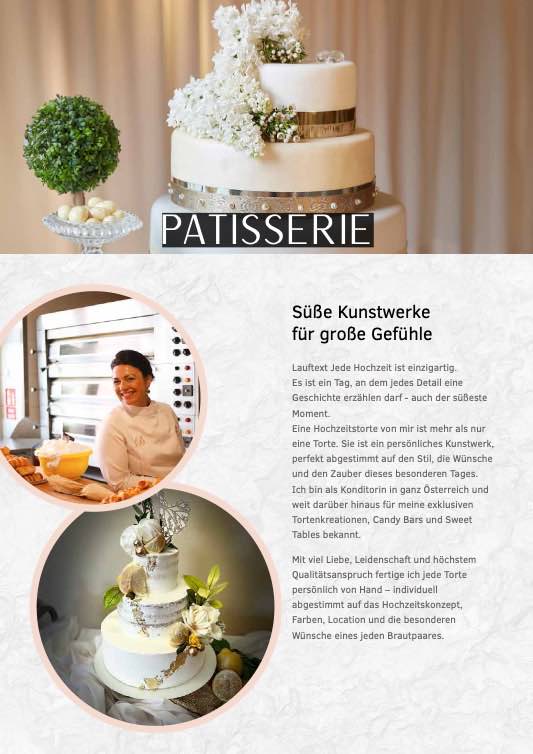 BB Hochzeitstorten – magazine page 36