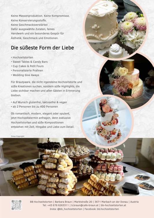 BB Hochzeitstorten – magazine page 37